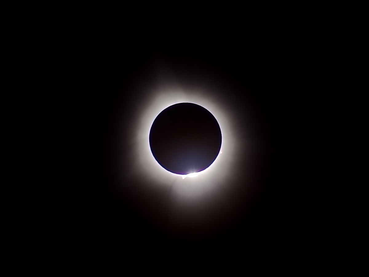 Total Solar Eclipse in Indiana